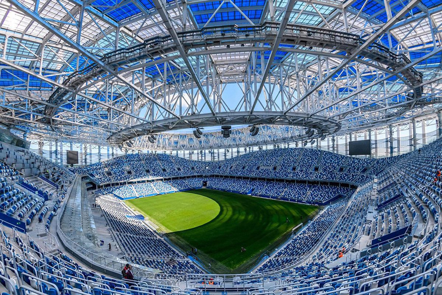 安国篮球场网架案例